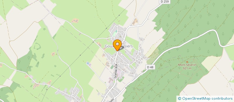 localisation de l'entreprise EARL BOURGON  VAL D'USIERS