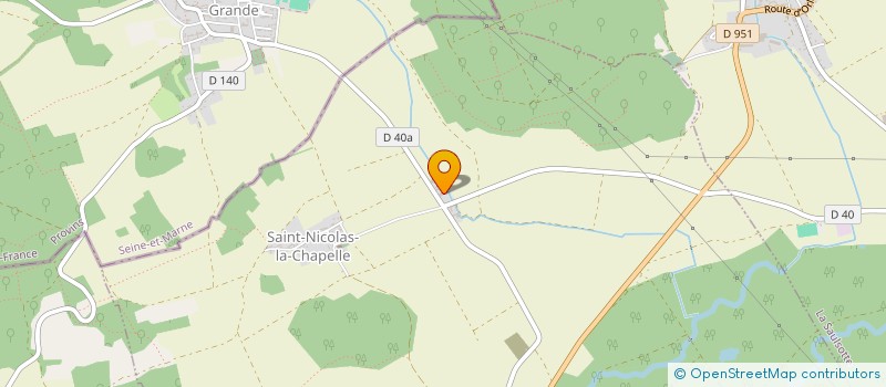 localisation de l'entreprise EARL BOURLETTE CHRISTIAN  SAINT-NICOLAS-LA-CHAPELLE