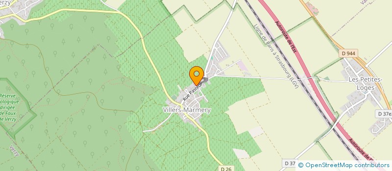 localisation de l'entreprise EARL BOUTILLEZ GUER  VILLERS-MARMERY