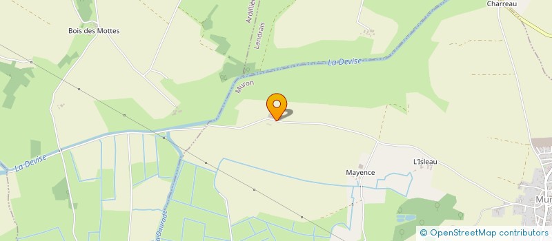 localisation de l'entreprise EARL BOUTIN  MURON