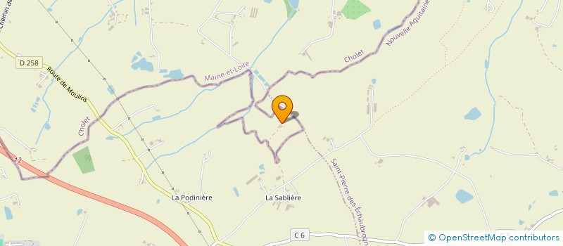 localisation de l'entreprise EARL BOVICAP à SAINT-CHRISTOPHE-DU-BOIS