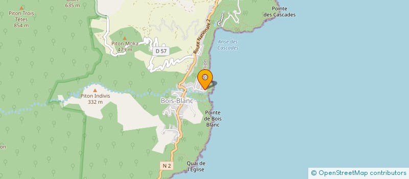 localisation de l'entreprise EARL BOYER  SAINTE-ROSE