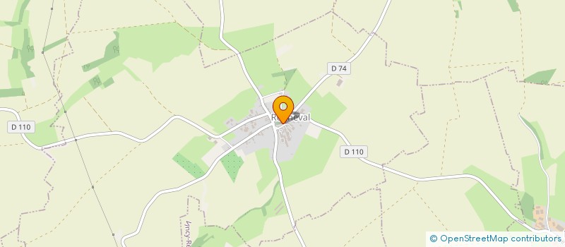 localisation de l'entreprise EARL BRAEM  RENNEVAL