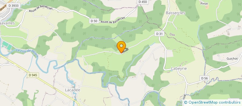 localisation de l'entreprise EARL BRANA  LABEYRIE