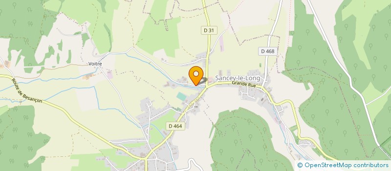 localisation de l'entreprise EARL BRAND DES SAULES à SANCEY