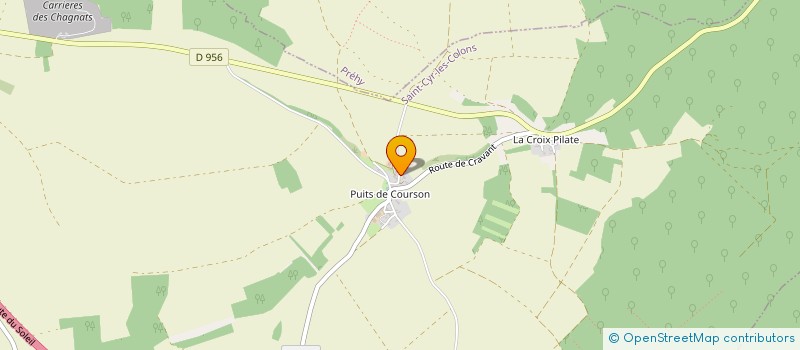 localisation de l'entreprise EARL BRAS JEAN YVES à ST CYR LES COLONS
