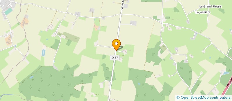localisation de l'entreprise EARL BRASSEUR à PARCE SUR SARTHE
