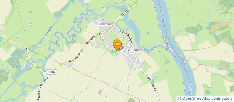 localisation de l'entreprise EARL BREEMEERSCH à MARNAY