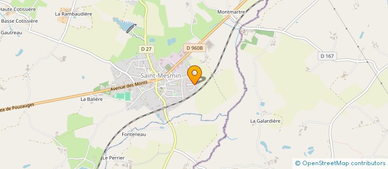 localisation de l'entreprise EARL BREGEON à SAINT-MESMIN