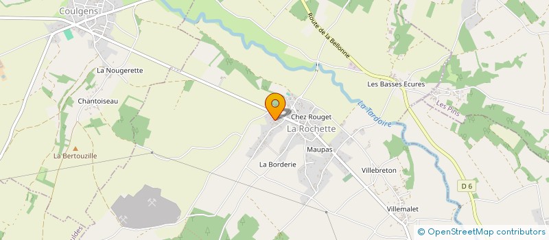 localisation de l'entreprise EARL BREILLAT à PRANZAC