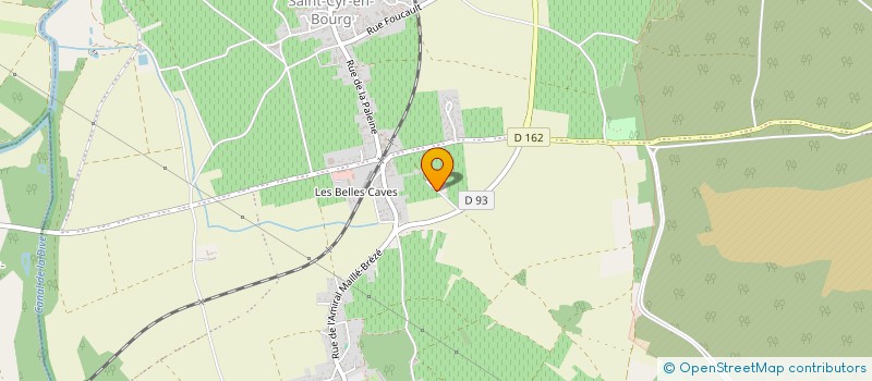 localisation de l'entreprise EARL BREMAUD à BELLEVIGNE-LES-CHATEAUX