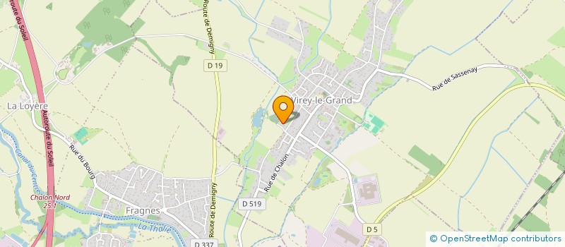 localisation de l'entreprise EARL BRESSE-PROGRES  SASSENAY