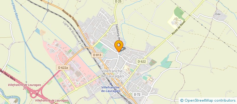 localisation de l'entreprise EARL BRESSOLLES à VILLEFRANCHE-DE-LAURAGAIS