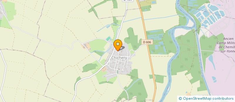 localisation de l'entreprise EARL BREUILLE JEAN  CHICHERY