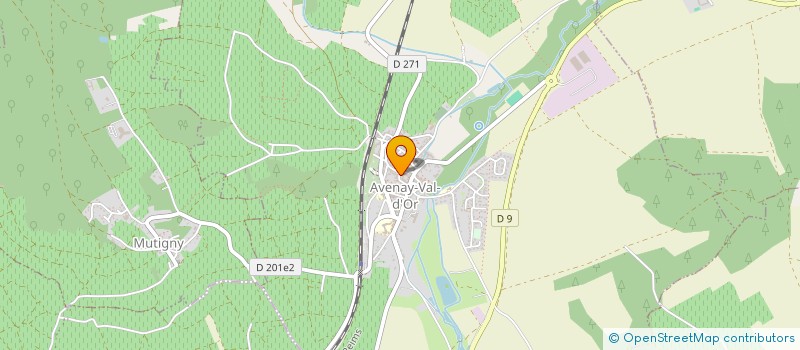 localisation de l'entreprise EARL BRICE MARNIQUET  AVENAY-VAL-D'OR