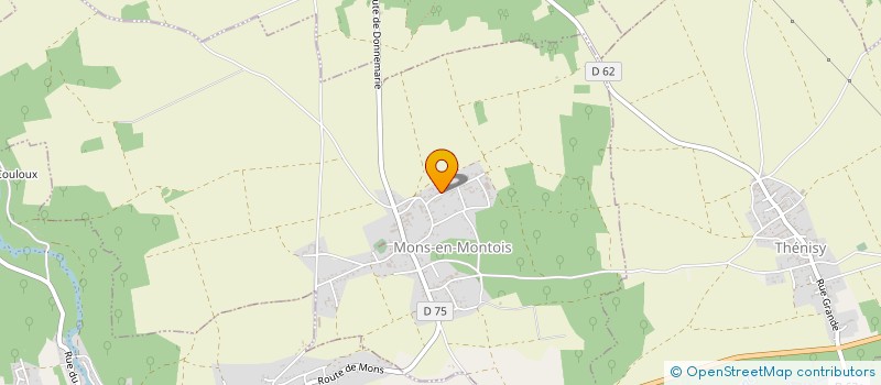 localisation de l'entreprise EARL BRIE-MONTOIS à THENISY