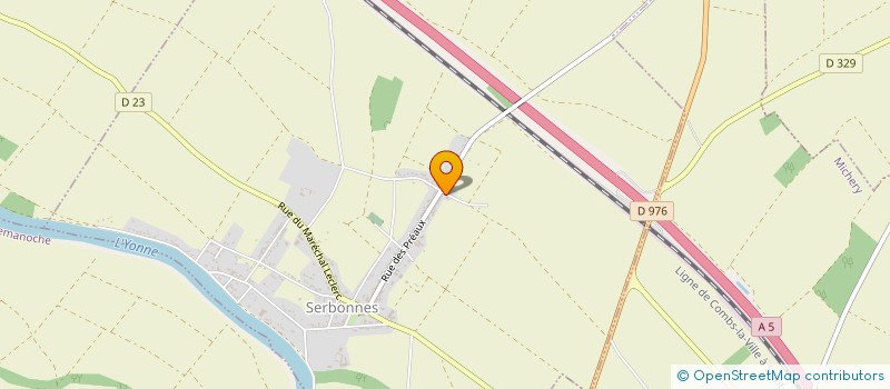 localisation de l'entreprise EARL BRIOIS-BERMUDEZ à COURLON-SUR-YONNE