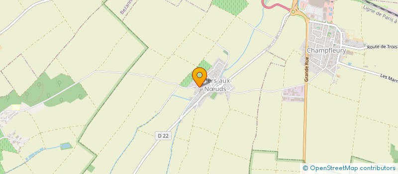 localisation de l'entreprise EARL BROCHET-BARDOUX  VILLERS-AUX-NUDS