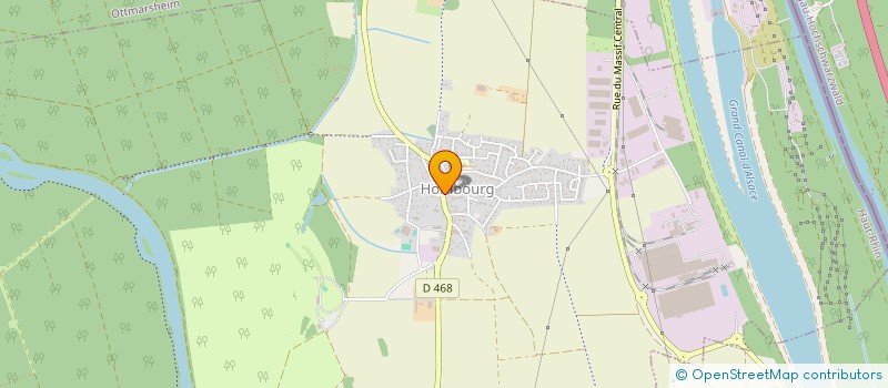 localisation de l'entreprise EARL BRODHAG  HOMBOURG