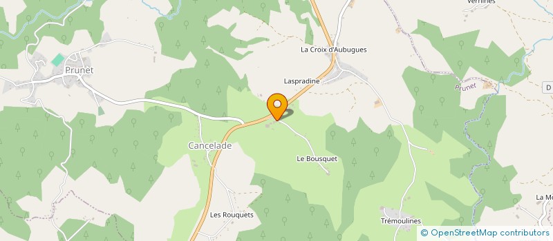 localisation de l'entreprise EARL BROMET LA VENTE à PRUNET