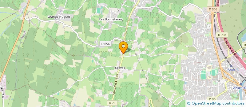 localisation de l'entreprise EARL BRONDEL  ANSE