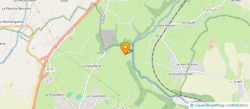 localisation de l'entreprise EARL BROTIN  THEREVAL
