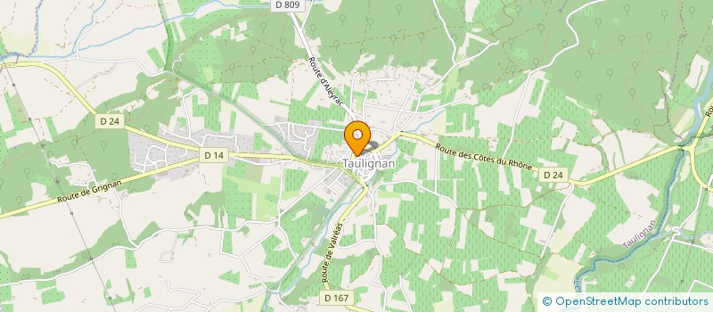 localisation de l'entreprise EARL BRUN D & E  LA ROCHE ST SECRET-BECONNE