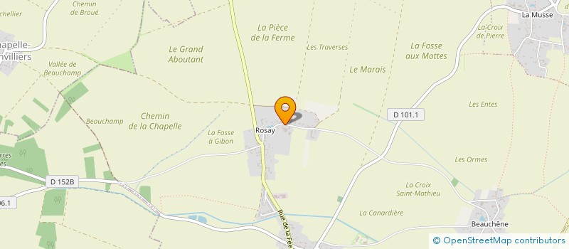 localisation de l'entreprise EARL BRUNET à BOUTIGNY-PROUAIS