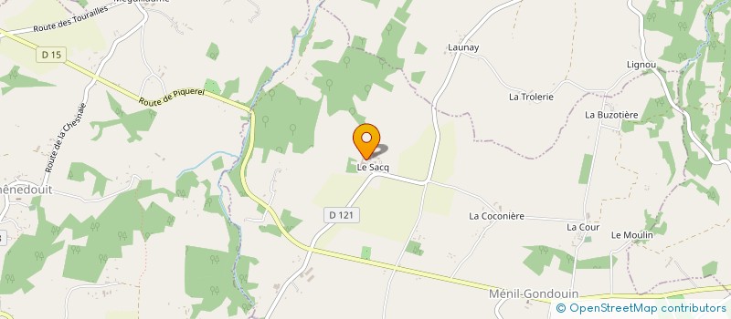 localisation de l'entreprise EARL BRUNET BERNARD à MENIL-GONDOUIN
