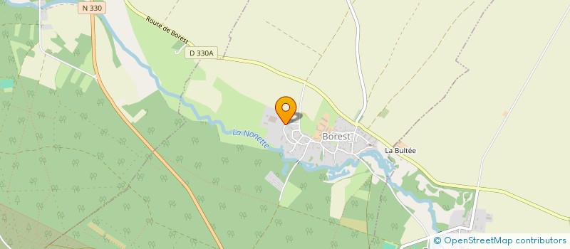 localisation de l'entreprise EARL BRUNO LECHEVALIER à BOREST