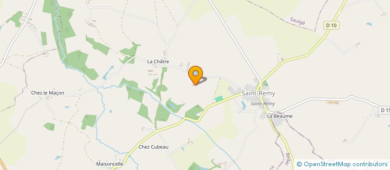 localisation de l'entreprise EARL BUISMAN  LATHUS-SAINT-REMY