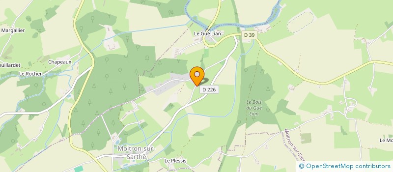 localisation de l'entreprise EARL BUISSONS à VERNIE