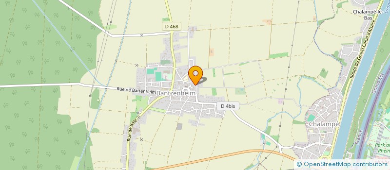 localisation de l'entreprise EARL  BUTSCHA  PETIT-LANDAU