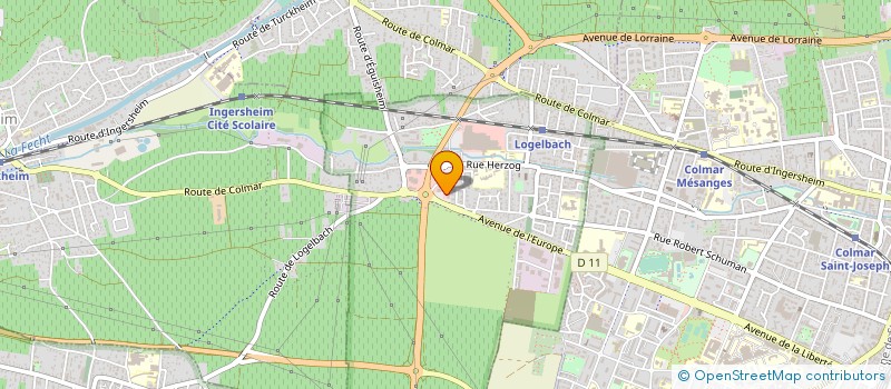 localisation de l'entreprise EARL BUTTERLIN  WETTOLSHEIM