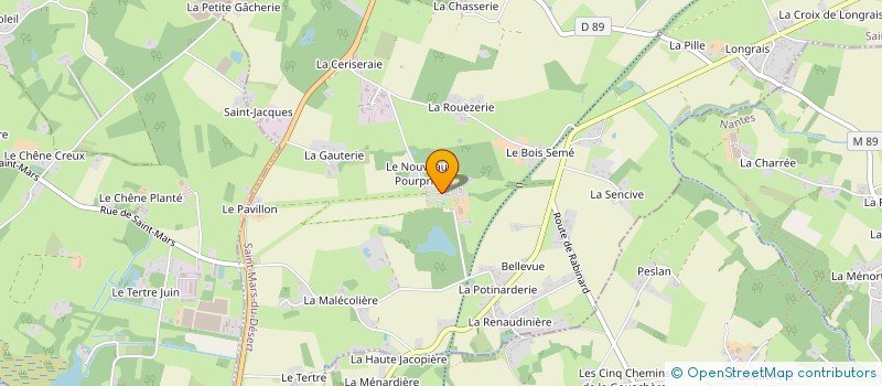 localisation de l'entreprise EARL BUVALINO  SAINT-MARS-DU-DESERT