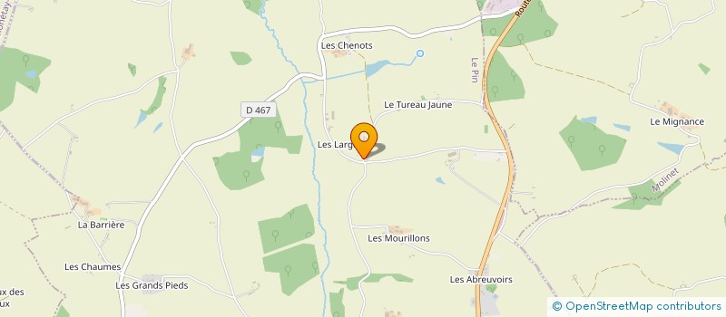 localisation de l'entreprise EARL CABAMUS à LE PIN