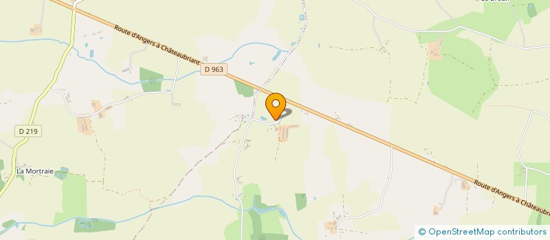 localisation de l'entreprise EARL CADA JANIN à VAL D'ERDRE-AUXENCE