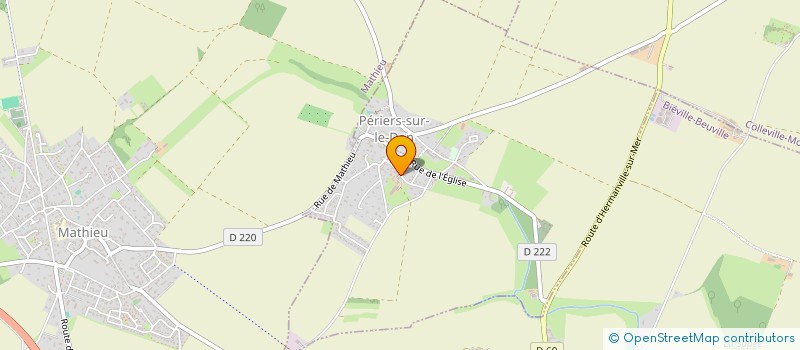 localisation de l'entreprise EARL CAGNIARD à PERIERS-SUR-LE-DAN