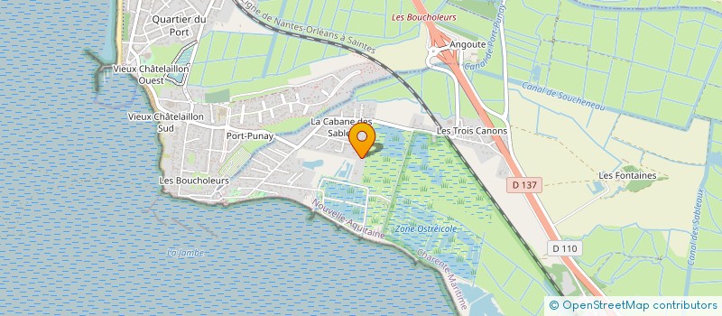 localisation de l'entreprise EARL CAILLON-GATE  YVES