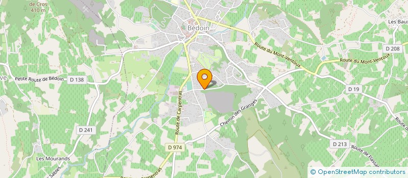 localisation de l'entreprise EARL CALAMEL FRUCTUS  BEDOIN