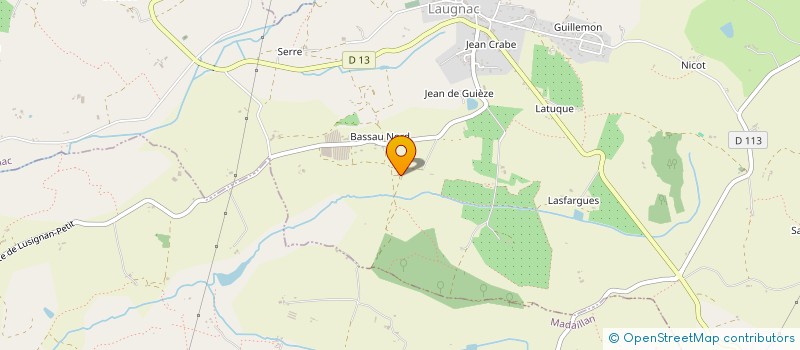 localisation de l'entreprise EARL CALGARO à SAINT-SALVY