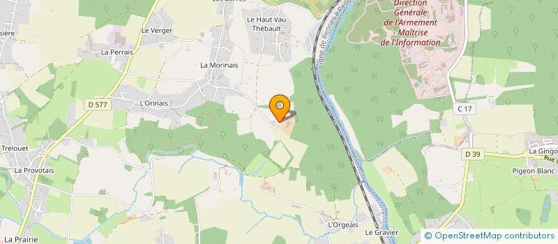 localisation de l'entreprise EARL CAMERU à GUICHEN