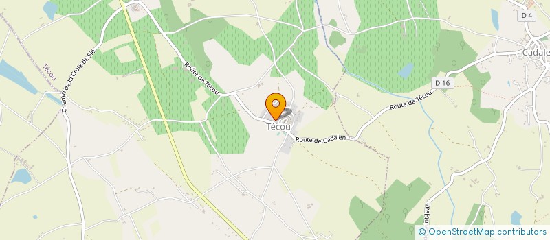 localisation de l'entreprise EARL CAMP DEL BOSC  BRENS