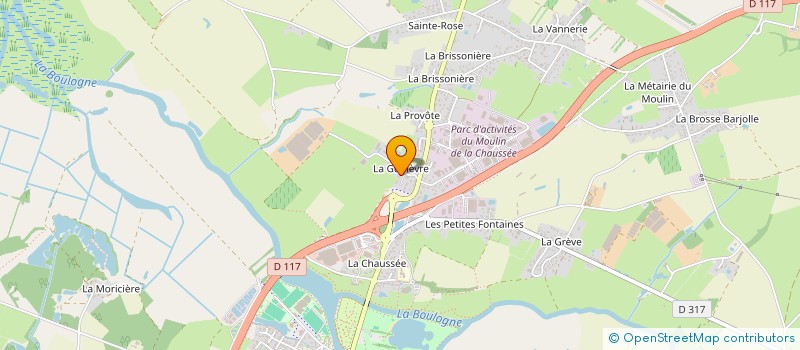 localisation de l'entreprise EARL CANARDS DES GENETS à SAINT-PHILBERT-DE-GRAND-LIEU