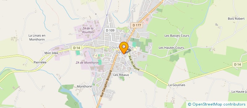 localisation de l'entreprise EARL CANETONS SEMERIL ACCOUVAGE à LOUVIGNE-DU-DESERT