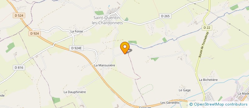 localisation de l'entreprise EARL CANIVET à MONCY