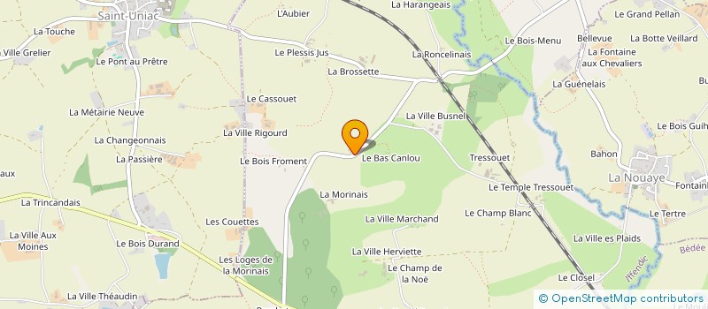 localisation de l'entreprise EARL CANLOU à IFFENDIC