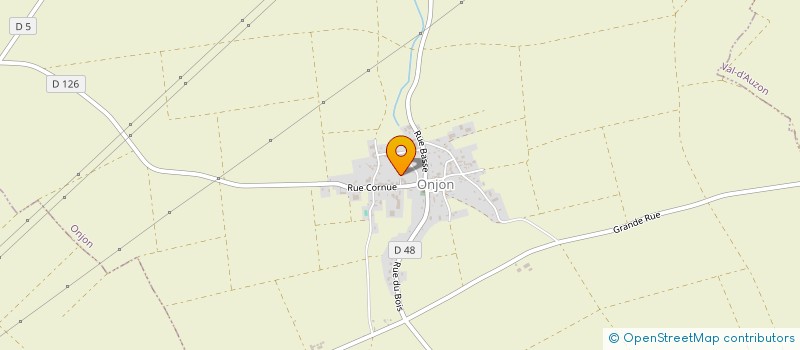 localisation de l'entreprise EARL CANOT HUBERT ET MICHEL  ONJON