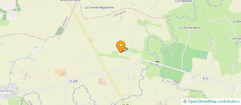 localisation de l'entreprise EARL CAP CHEVRES  CHERANCE