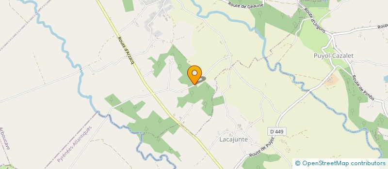 localisation de l'entreprise EARL CAP DE COSTE à PHILONDENX